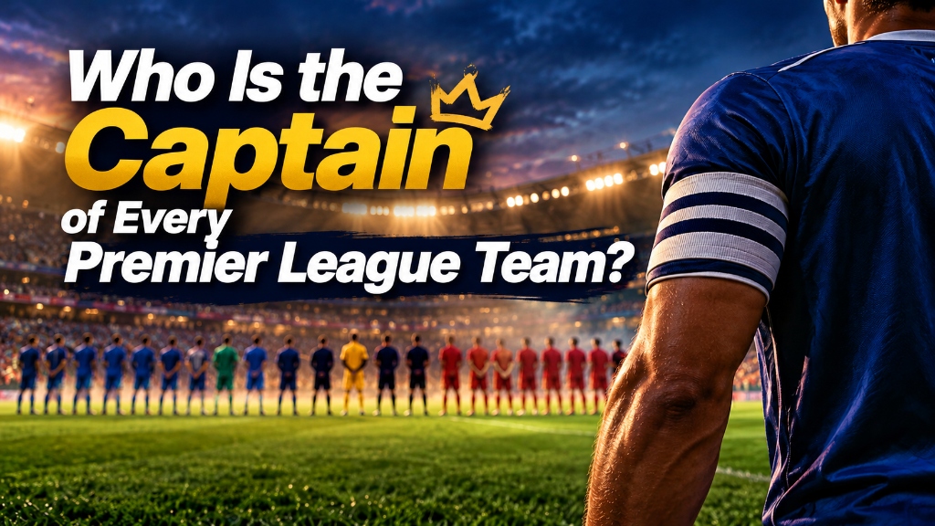 Who Is the Captain of Every Premier League Team? (2026/27 Updated)